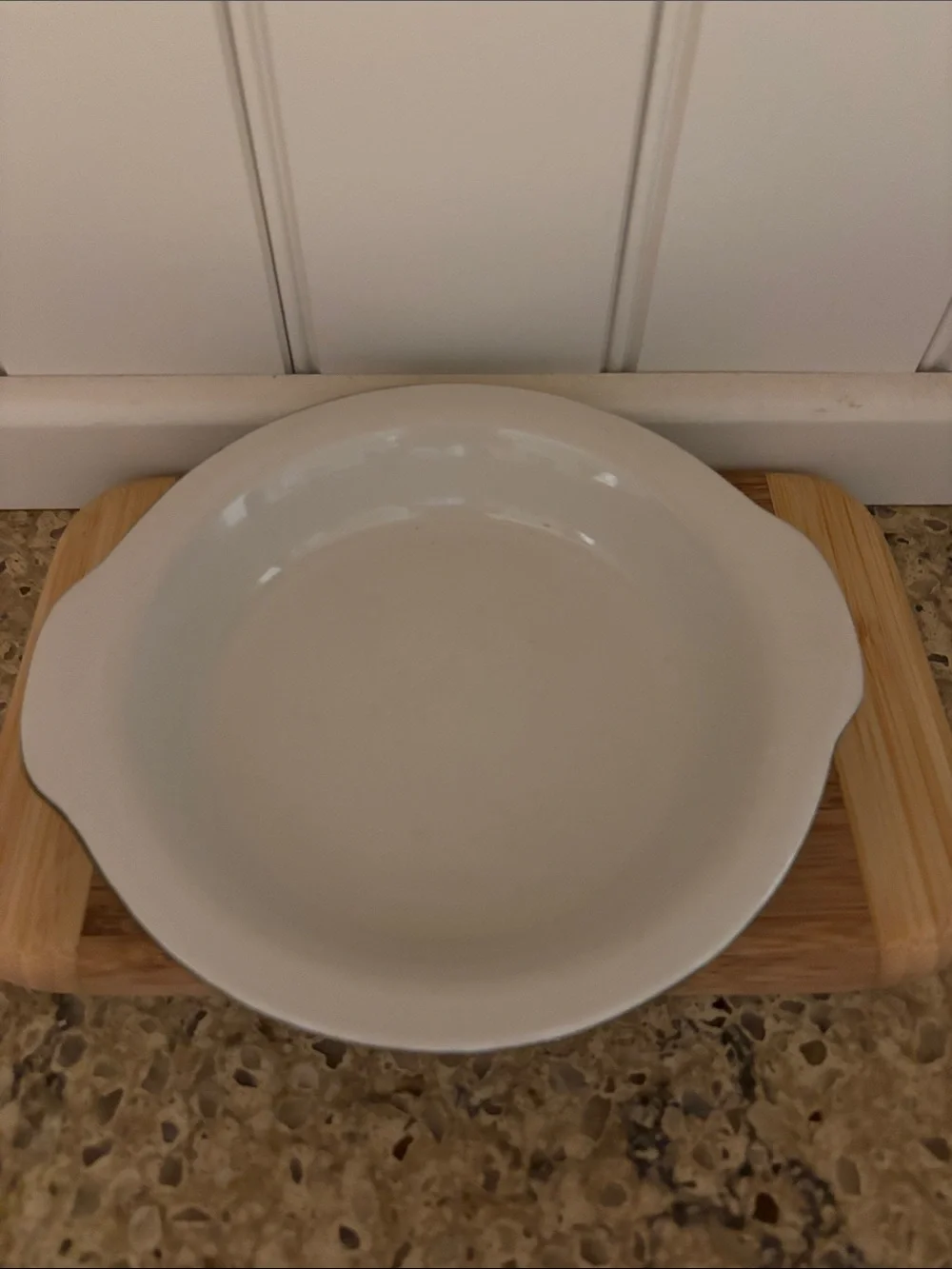 Vintage Hall Pottery Brown & Green 2 Piece Ceramic Bakeware Au Gratin & Ramekin